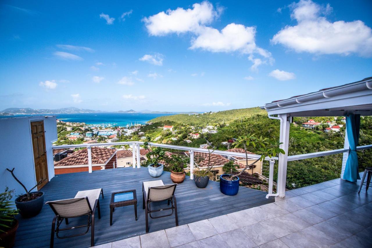 Fantastic Penthouse At Sunset Serenade Suites Cruz Bay Eksteriør bilde